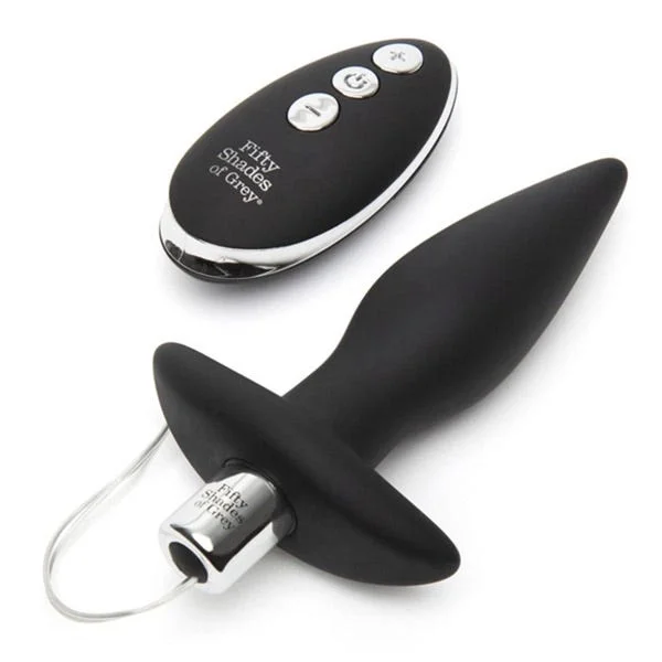 Fifty Shades of Grey Relentless Vibrations Remote Butt Plug