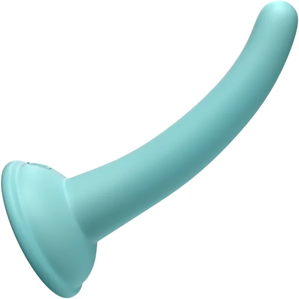 Dillio Platinum Curious Five Silicone 5" Suction Cup Dildo - Lavender