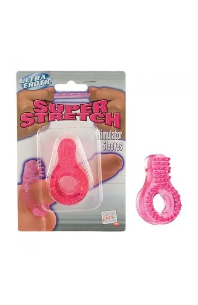 Super stretch stimulator sleeves -Pink nodule