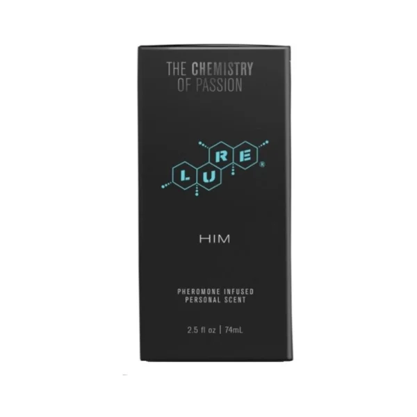 Lure Black Label For Him Pheromone Infused 2.5oz