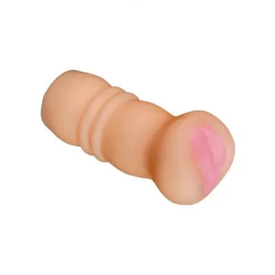 Happy Endings Travel Masturbator Tight Pussy Beige