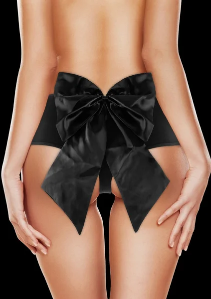 Sexy Bow Vibrating Panty - Black — image 7 of 9