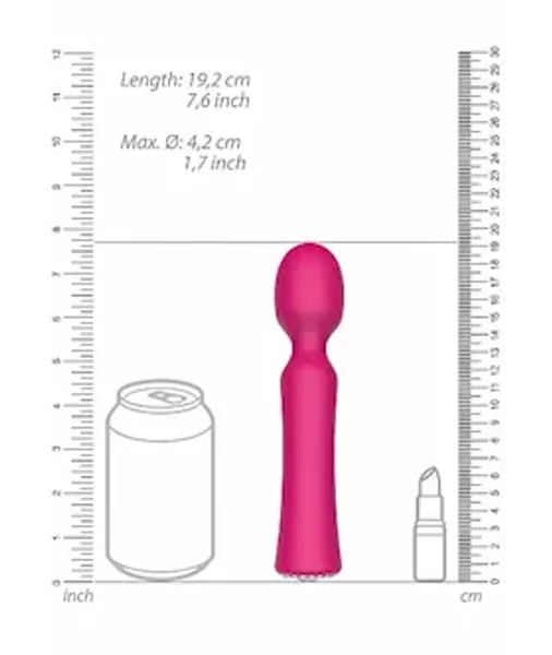 Pearl Wand Vibrator - Pink — image 10 of 13
