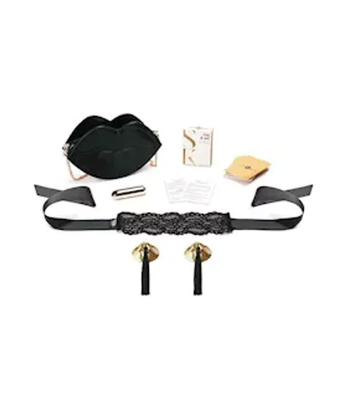 Secret Kisses Noire Set - Black — image 3 of 4