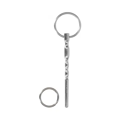 Ouch Urethral Sounding Metal Plug With Ring 7 5 Mm