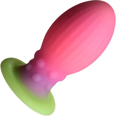 Xeno Egg Glow In The Dark Silicone Egg 6 9 Silicone Suction Cup Dildo By Creature Cocks XL