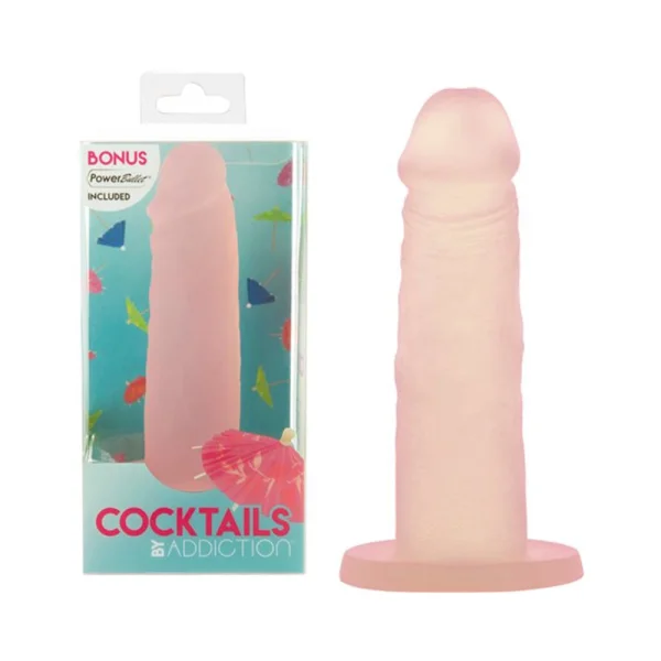 Addiction Cocktails Silicone Peach Bellini W/power Bullet