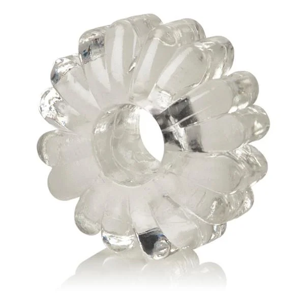 Basic Essentials Set of 4 Rings Clear