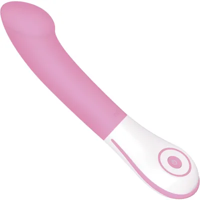 OVO E3 Rechargeable Silicone G Spot Vibrator Pink White