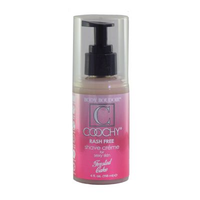 Coochy Shave Creme Frosted Cake Cream 4 Oz