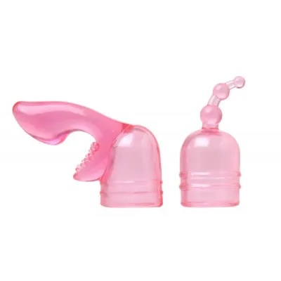Wand Essentials 2 Piece Attachment Kit Pink