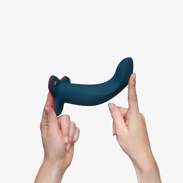 Limba Flex L 7.1" Silicone Bendable Dildo By Fun Factory - Velvet Blue