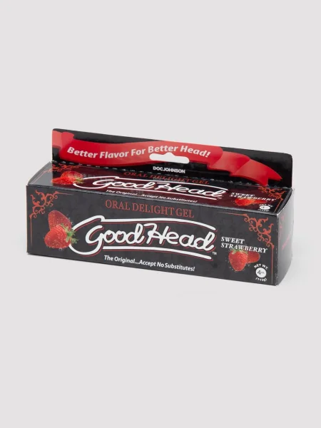 Doc Johnson Good Head Sweet Strawberry Oral Delight Gel 4 fl oz