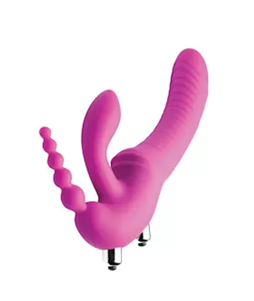 Regal Rider Strapless Triple G Dildo - Pink - 9 Inch — image 7 of 8