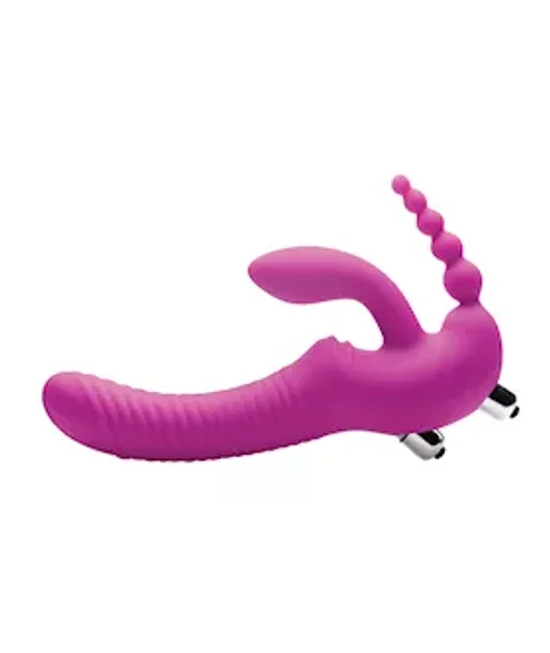Regal Rider Strapless Triple G Dildo - Pink - 9 Inch — image 6 of 8