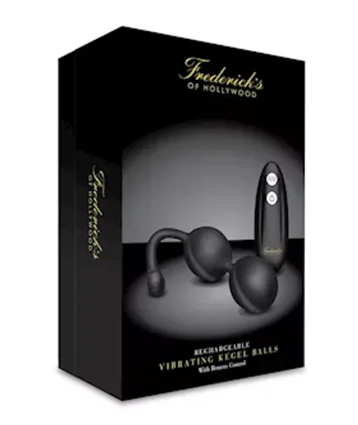 Fredericks Of Hollywood Remote Control Kegel Balls - Black - 8 Inch — image 4 of 4