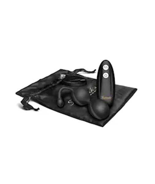 Fredericks Of Hollywood Remote Control Kegel Balls - Black - 8 Inch — image 3 of 4