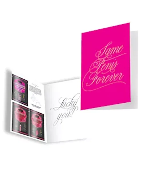 Same Penis Forever Greeting Card - Pink — image 7 of 12