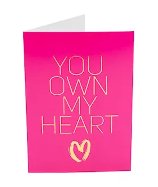 You Own My Heart Greeting Card - Pink — image 10 of 16