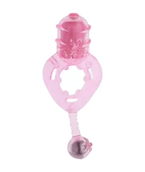 Share Satisfaction Tri Delights Cock Ring - Hot Pink — image 4 of 4