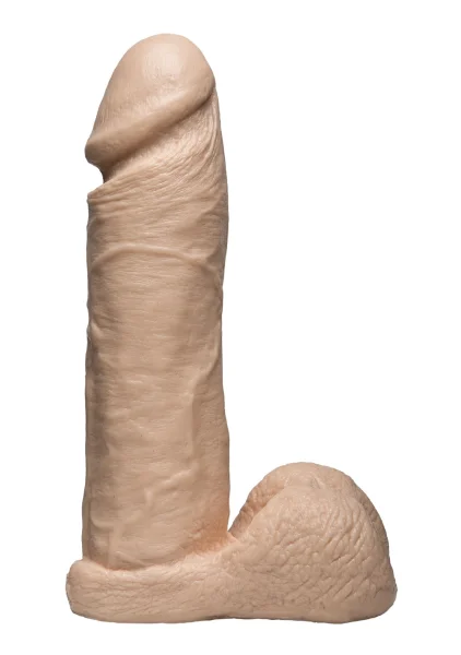 Doc Johnson Vac-U-Lock 8" Realistic Cock - Vanilla