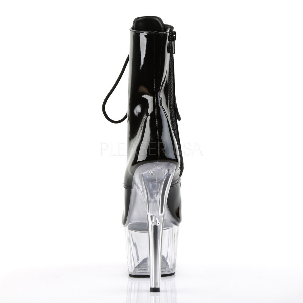 ADORE-1021 - 7" Heel, 2 3/4" PF, Peep Toe Lace-Up Ankle Boot — image 4 of 4