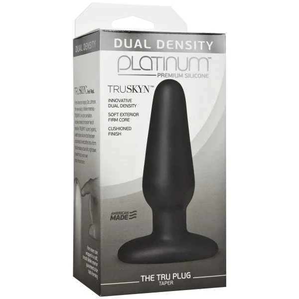 Platinum Truskyn Tru Plug Taper - Black