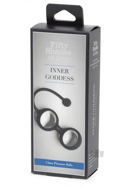 Fifty Shades of Grey Inner Goddess Glass Pleasure Balls 2.7oz