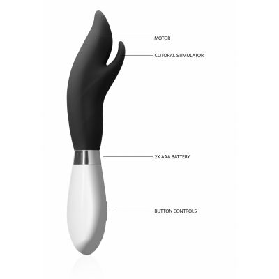 Athos Black Best Silicone Vibrator