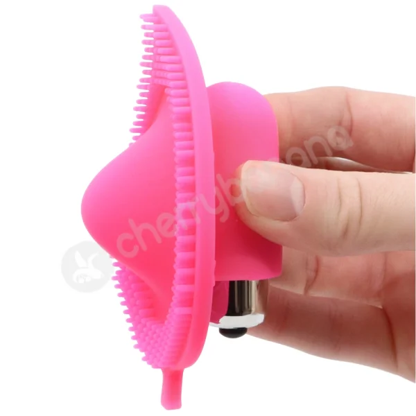 Cherry Banana Pink Vibrating Love Leaf Stimulator
