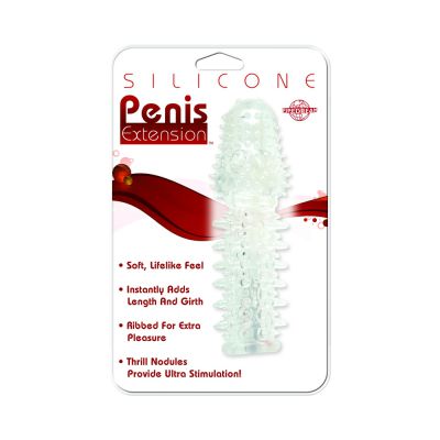 Silicone Penis Extension Clear