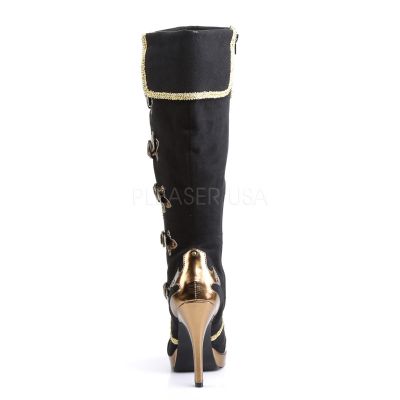 ARENA 2012 4 1 2 Heel 5 Buckle Strap Carnival P F Knee Boot Circus