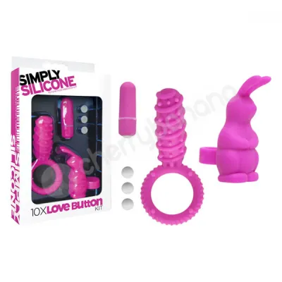 Simply Silicone 10x Love Button Kit