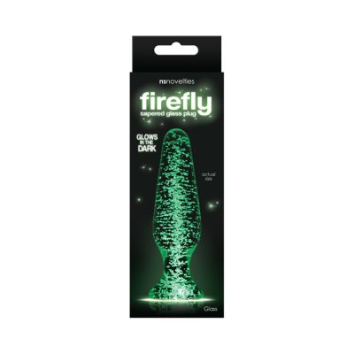 Firefly Glass Tapered Plug Clear