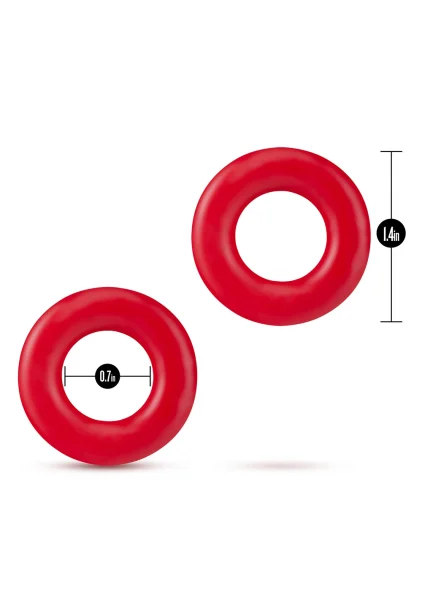 Stay Hard Donut Rings