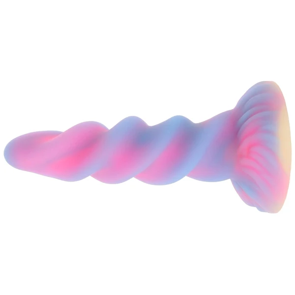 Moon Rider Glow In The Dark Unicorn 8" Silicone Suction Cup Dildo By Creature Cocks