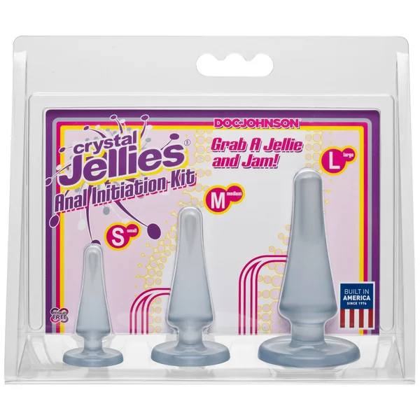 Crystal Jellies - Anal Initiation Kit (Clear) — image 7 of 7
