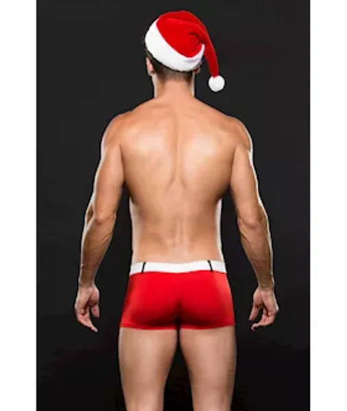 Santa Hat & Bottoms 2 Piece - Red - M/l — image 3 of 3