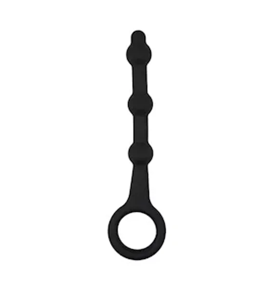 Pleasure Piston Anal Beads - 5.3 Inch - Black - 5.3 Inch — image 5 of 8