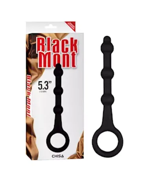 Pleasure Piston Anal Beads - 5.3 Inch - Black - 5.3 Inch — image 8 of 8