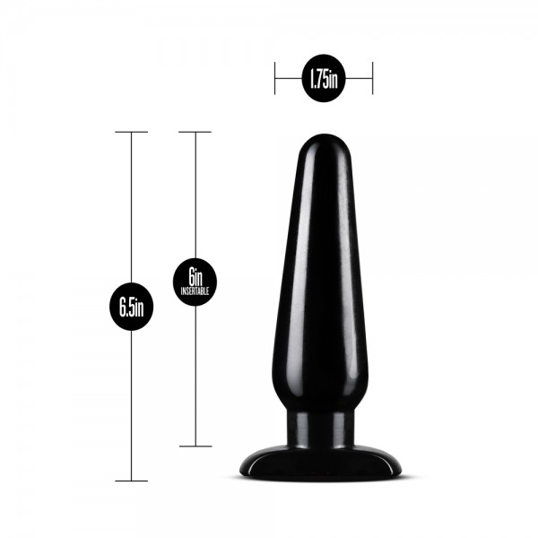 Anal Adventures Basic Plug Kit Black