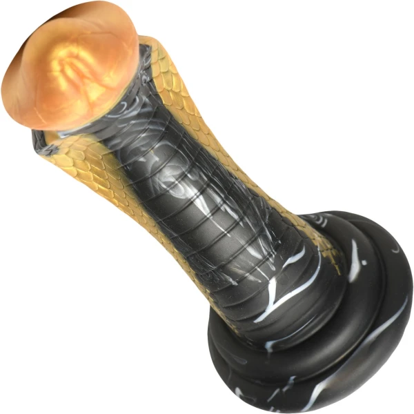 Creature Cocks - Golden Mamba Silicone Dildo