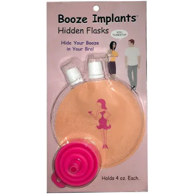 Booze Implants Hidden Flasks