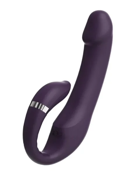 Double-Ended Dildo Vibrator C Shape Dildo — image 9 of 16