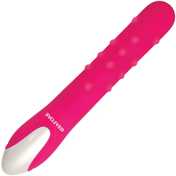 Love Spun Rechargeable Waterproof Dual Stimulation Vibrator By Evolved Novelties