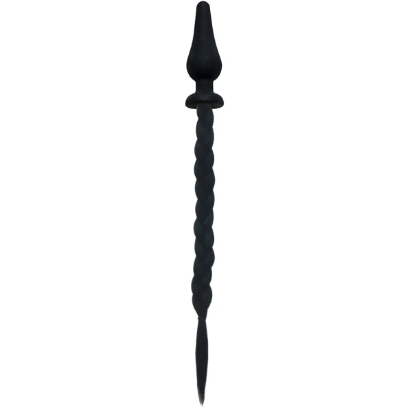 WhipSmart 4.5 Inch Black Pony Tail Plug — image 6 of 6