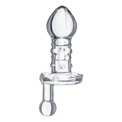 Lila Glass Plug Clear