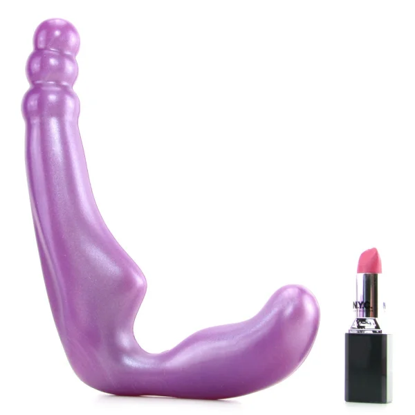 Platinum Premium Silicone Gal Pal Strapless Strap-On by Doc Johnson - Purple