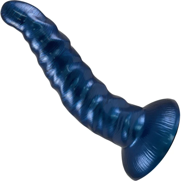 Stardust Neptune Nymph 8" Silicone Suction Cup Dildo - Purple