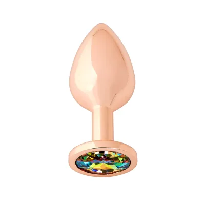Cloud 9 Novelties Gems Rosy Gold Anal Plug Medium